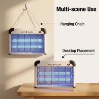 Lampe anti-moustiques portable, étanche, silencieuse, pour chambre et salon, avec logo personnalisé, 110V