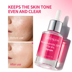 Suero Líquido Herbal con Vitamina C y E, Niacinamida Orgánica, Antienvejecimiento, Blanqueador e Hidratante para el Cuidado Facial de la Mujer, Marca Privada, en Stock - Product Image 1