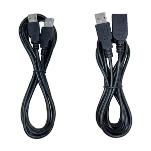 2/4 Çekirdekli USB2.0 USB Erkek-Erkek/Dişi Uzatma Kablosu, PC Masaüstü Dizüstü Bilgisayar, Bilgisayar için Güç Kaynağı ve Veri Transfer Kablosu - Product Image 1