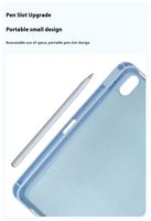 Portable antichoc béquille support de support dragonne étui pour tablette en cuir PU pour ipad 11e 10e génération 10.9 pouces étui