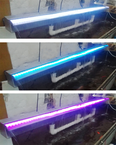 Cascada de <span class=keywords><strong>piscina</strong></span> de acero inoxidable de alta calidad, cascadas de <span class=keywords><strong>roca</strong></span> artificial para piscinas, cascada de <span class=keywords><strong>piscina</strong></span> - Product Image 6