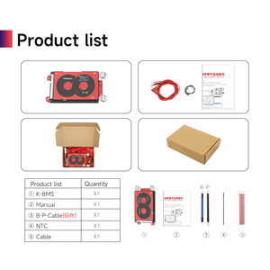 Deligreen K Series Daly Smart สำหรับชุดแบตเตอรี่ลิเธียมไอออน-3S-24S 12V-48V 20A-300A Lifepo4/<span class=keywords><strong>NCM</strong></span> ได้รับการรับรองมาตรฐาน CE/ROHS รับประกัน 5 ปี - Product Image 5