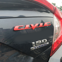 Autocollant de carrosserie ABS pour voiture, lettrage de coffre arrière, écusson pour Accord, Odyssey, Civic, Fit, Jazz, City, CR-Z, Spirior, Excelle