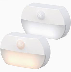 Luce Notturna LED Intelligente Moderna <span class=keywords><strong>a</strong></span> Luce Calda con Sensore di <span class=keywords><strong>Movimento</strong></span> e Funzionamento <span class=keywords><strong>a</strong></span> Batteria per Uso Domestico in Corridoi e Camere da Letto - Product Image 2