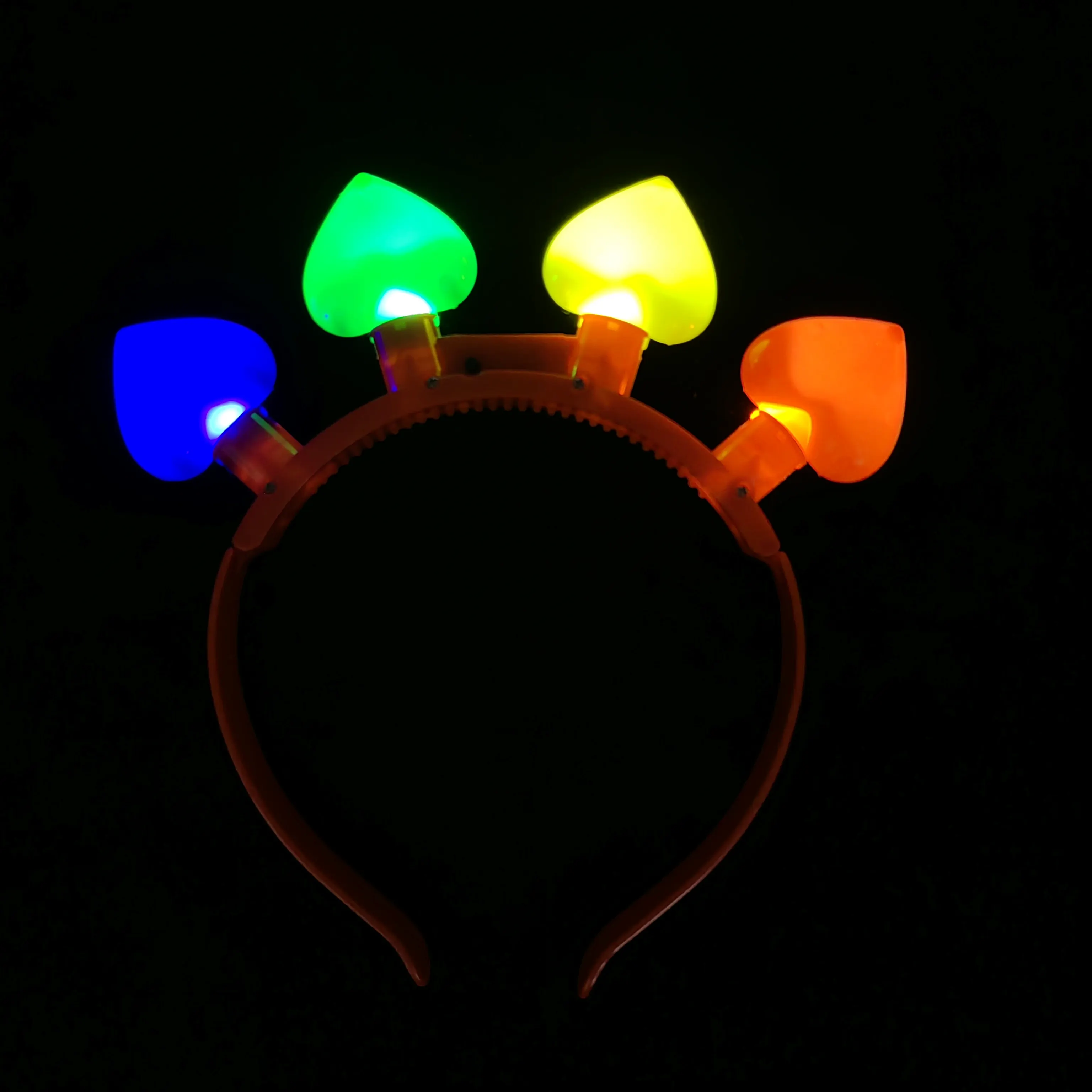 Colori LED Hairband Festival festa Gay forniture lampeggianti giocattoli di nozze decorazioni per eventi