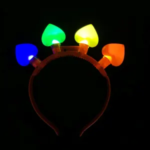 Colors LED Hairband Festival Gay Party Flashing Supplies Wedding Toys Event Decorations