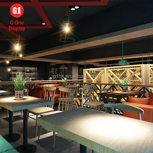 Comptoir de boulangerie en bois, vitrine à pain en bois, décoration intérieure de boulangerie de luxe avec design 3D gratuit - Product Image 4