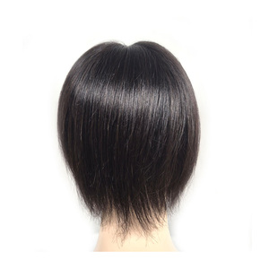 Pelucas de Cabello Humano Natural Liso Coreano Cosmo en Corea (18x16) - 10 Pulgadas, Cómodas de Usar, Ligeras para Uso Diario - Product Image 4