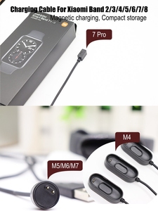 Câble de charge pour <span class=keywords><strong>Xiaomi</strong></span> Smart Band 10 9 8 7 Pro 6 5 4 2 Redmi <span class=keywords><strong>Watch</strong></span> 4 3 <span class=keywords><strong>Lite</strong></span> Active Redmi Smart Band 3 2 <span class=keywords><strong>Chargeur</strong></span> magnétique USB - Product Image 2