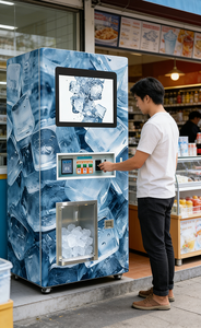Máquina Expendedora de Hielo <span class=keywords><strong>Comercial</strong></span> Directa de Fábrica OEM/ODM, Dispensador de Hielo <span class=keywords><strong>Comercial</strong></span> de Gran Producción Personalizado, Autoservicio 24H - Product Image 5