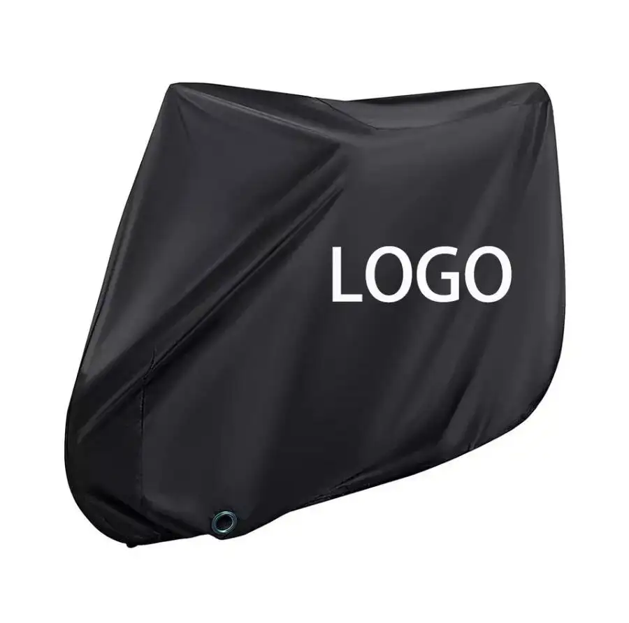 Tessuto oxford 210D per tutte le stagioni logo personalizzato all'aperto protezione impermeabile copertura per bici elettrica rivestita resistente