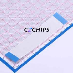 FFC-1.0-20P-100mm FFC Cable (Flexible Flat Cable) P=1mm Connector 20P 1mm 0.3mm Non-Inverting - Product Image 2