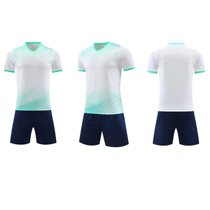 Maillots de football personnalisés en gros, respirants, nouveaux designs de logo, maillots de football professionnels en mesh - Product Image 3