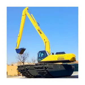 Shanzhong Manufacturer Manufactures a Full Specification of Hydraulic Excavator for River Dredging Construction by Water Digging