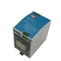 Alimentation électrique AC/DC Meanwell série NDR 480W NDR-480-24 20A 24V Sortie simple 92,5% d'efficacité Systèmes de contrôle industriels DIN