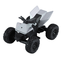 Modèle de voiture de buggy des dunes en alliage moulé sous pression à l'échelle 1:20 avec fonction de recul, emballage en boîte vitrée - Cadeau pour garçon