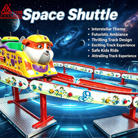 Machine de divertissement : Mini-roller coaster, train électrique sur rail, manèges pour enfants