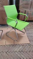 Chaise de bureau exécutive moderne en cuir PU avec dossier fixe en PU et fonction de massage pour hôtel et salle à manger