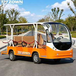 Autobús Turístico Eléctrico con Certificación CE, con Calefacción, Refrigeración y Aire Acondicionado, 14 Asientos, Larga Duración de Funcionamiento, para Transporte en Resorts, Campus y Aeropuertos - Product Image 3