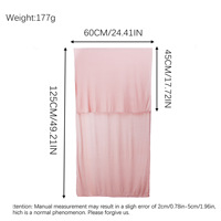 Été Nouveaux musulmans au Moyen-Orient Coton mercerisé de haute qualité Écharpe longue en tissu anti-transpiration pour femmes Pullover Foulard anti-sable