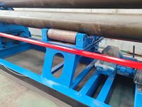 Machine à cintrer les plaques à 3 rouleaux en acier inoxydable et en acier au carbone entièrement automatique