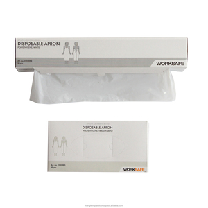 Factory Directly <b>Disposable</b> Lightweight HDPE/LDPE Waterproof Sleeveless <b>Apron</b> for Restaurant/Kitchen Cleaning - Product Image 6