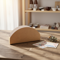Cajas de Sushi, Tacos y Sándwiches Desechables, Impresas Personalizadas, Ecológicas, Hechas con Materiales Reciclados, Aptas para Alimentos, Empaque de Papel Kraft