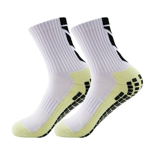 Youth MID-Cut Soccer <b>Socks</b> Outdoor Anti-Slip Breathable Terry Cushion Sweat-Wicking Durable Silicone-<b>Grip</b> Summer Sports - Product Image 5