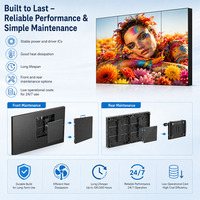 Pantalla LED Flexible para Interiores con Empalme sin Costuras, RGB a Todo Color, Video HD, Película Transparente, CMS Basado en la Nube, Alto Brillo