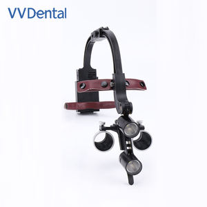 Set lengkap 2.5x/3.5x lampu depan gigi untuk dokter gigi dengan 5W lampu depan LED lampu pembesar medis lampu depan bedah nirkabel dengan 2 buah baterai - Product Image 2