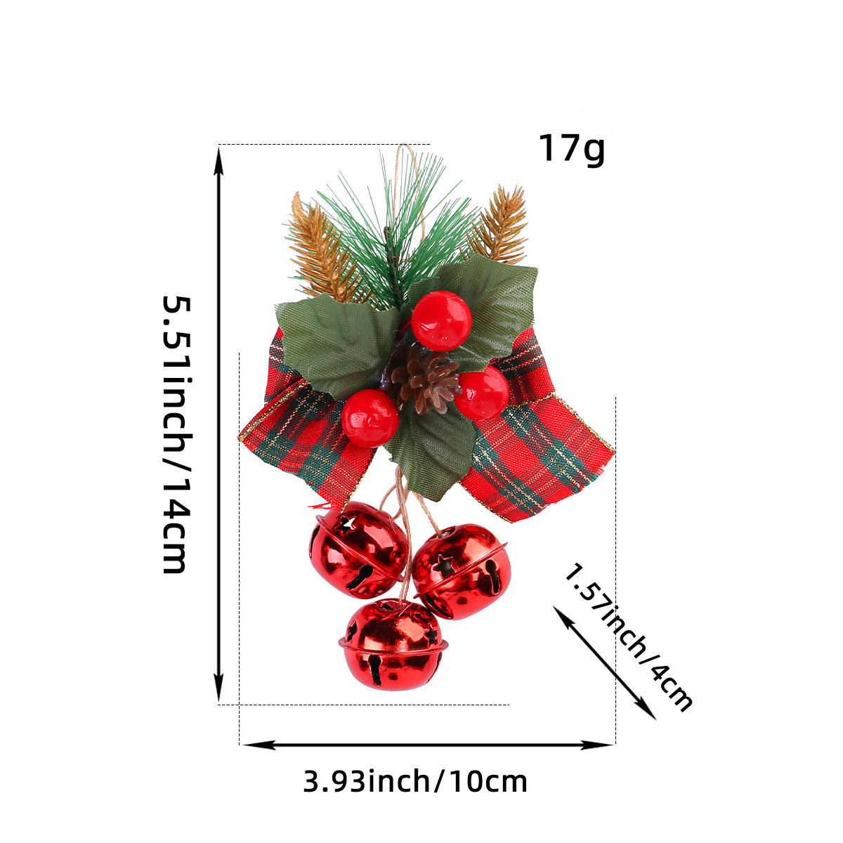 W1-1 three red bells