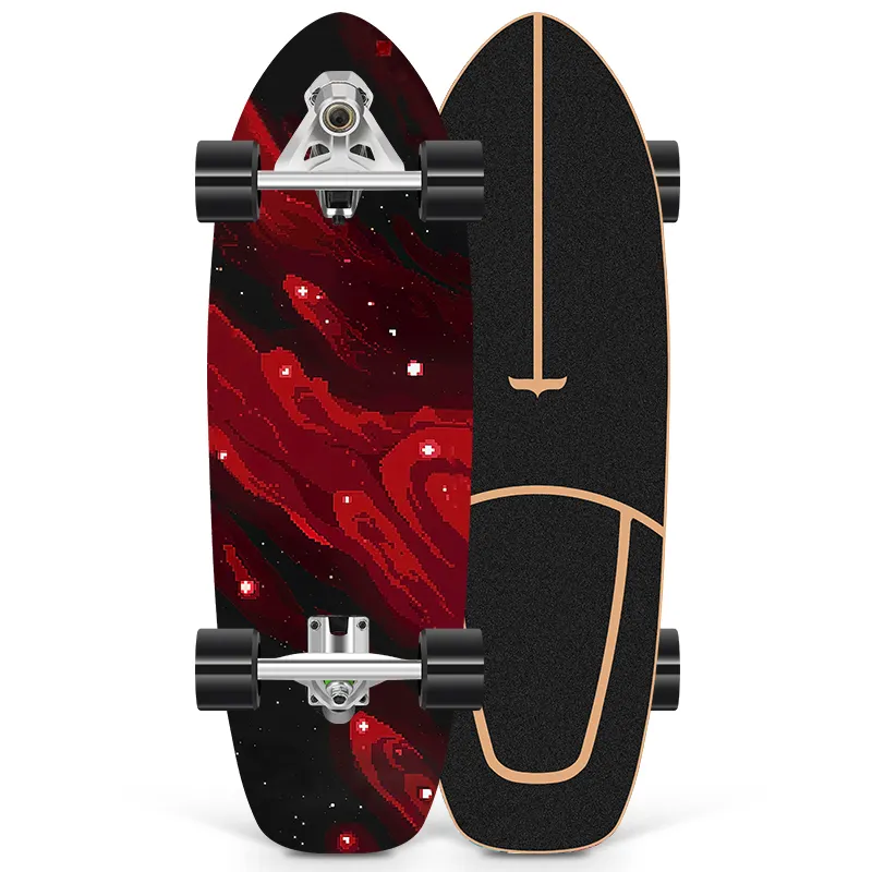 Phổ Biến Nhất 30Inch Maple Hoàn Chỉnh Ván Trượt Dành Cho Người Lớn Lướt Ván Skate Board