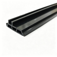 Bande thermique creuse en polyamide PA66GF25 résistante aux intempéries, anti-corrosion, isolante pour systèmes de portes de façade