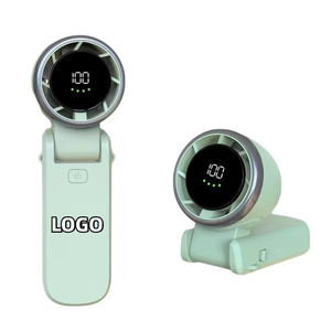 Ventilador de violencia de alta velocidad, mesa portátil plegable para colgar en el cuello, Mini Turbo ventilador de mano, ventiladores para exteriores, nuevo 2025, triangulación de envíos - Product Image 4