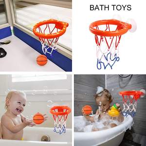 Mini Juguetes de Baño para Bebés y Niños Pequeños, Juego de <span class=keywords><strong>Aro</strong></span> de Baloncesto y Pelotas para <span class=keywords><strong>Bañera</strong></span>, Juguetes de Baloncesto para Uso en Interiores y Exteriores - Product Image 6