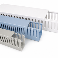 Goulotte de câblage électrique en PVC pour protection dissimulée des câbles / Goulotte murale en plastique pour câbles