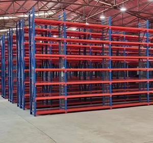 Estanterías Apilables de Alta Resistencia Directas de Fábrica, Estanterías Selectivas con Recubrimiento en Polvo para Sistemas de Almacenamiento en Almacenes - Product Image 5