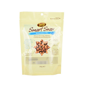 8Oz 140 micras Opp/Ny/Cpp barniz mate compostable reciclable Stand up bolsa impresa almacenamiento de alimentos bolsas de embalaje mejor <span class=keywords><strong>precio</strong></span> - Product Image 4