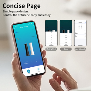 <span class=keywords><strong>Diffusore</strong></span> di Aromi <span class=keywords><strong>Silenzioso</strong></span> Senza Acqua con Batteria, Guscio in Plastica, Controllo Tramite App Type-C, per <span class=keywords><strong>Oli</strong></span> <span class=keywords><strong>Essenziali</strong></span>, con Bottiglia da 85ML - Product Image 3