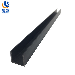 Profilé plastique en U Hengyao 12x13mm PVC rigide pour raccords en alliage d'aluminium - Product Image 4