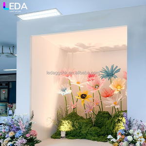 LEDA - Boîte photo carrée en acrylique blanche, nouveau design, pour mariages, anniversaires, banquets et réceptions - Product Image 2