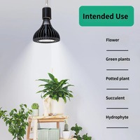Lampe de croissance LED pour plantes d'intérieur en alliage d'aluminium, étanche, spectre complet, haute performance PPF, 20W/24W/36W, pour le soutien de la floraison des succulentes