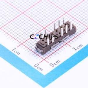 SSSS212400 Slide Switch Through hole Component (THT) Switch Single Pole Four Throw Rectangle Pin Header PC Pin 5.5mm - Product Image 2