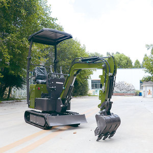 Mini-excavatrice Somate de 1,2 tonne, nouvelle génération, à chenilles, pour usage agricole et domestique, compacte, avec engrenages PLC, haute puissance de creusement - Product Image 4