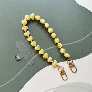 Chaîne de téléphone en <span class=keywords><strong>perles</strong></span> teintées, accessoires universels pour sac, porte-clés et pendentifs - Product Image 4