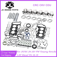 Kit de Reconstrucción de Motor CRC, Juego de Juntas, Cojinetes de Biela, Anillos de Pistón para AUDI A7 A8 Q5 Porsche Cayenne VW Touareg 3.0 Diésel 3.0L