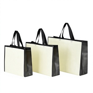 Recycled Non-Woven Leopard Pattern Medium Shopping <b>Bag</b> Reusable Heavy Duty <b>Foldable</b> Shoulder Strap Promotional Grocery Tote SH - Product Image 6