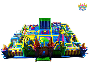 어린이용 야외 에어바운스 성 놀이터 공원 점핑 캐슬 키즈 바운스 하우스 - Product Image 5