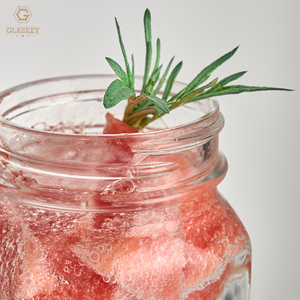 Chất lượng cao 16 oz Glass Mason <span class=keywords><strong>Jar</strong></span> với xử lý nước giải khát Mason <span class=keywords><strong>Jar</strong></span> cho kỳ nghỉ kinh doanh quà Tặng lưu niệm khuyến mãi - Product Image 4