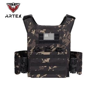 <b>Molle</b> Plate Carrier Tactical Vest Factory OEM Custom logo Quick Release Nylon Elite Training Gear Harness Mounted Tactical Vest - Product Image 3